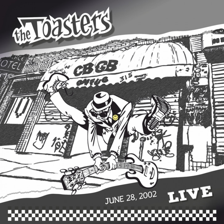 THE TOASTERS LIVE AT CBGB`s LP VINYL BLACK