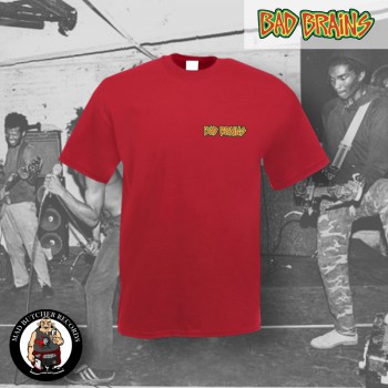 BAD BRAINS LOGO SMALL T-SHIRT XL / ROT