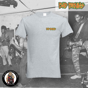 BAD BRAINS LOGO SMALL T-SHIRT GRAU / 4XL