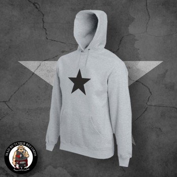 BLACK STAR HOOD XL / grey