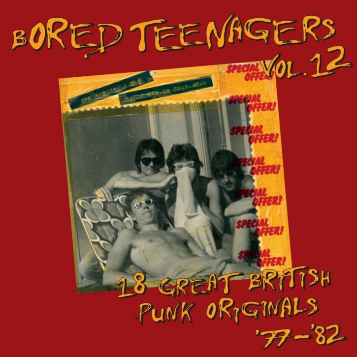 V/A - Bored Teenagers Vol 12 LP + A5 BOOKLET