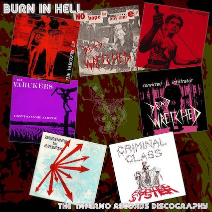 Burn in Hell The Inferno Records discography LP