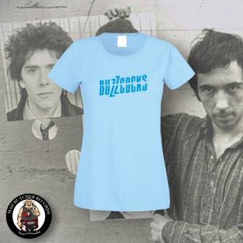BUZZCOCKS LOGO GIRLIE XL / HELLBLAU