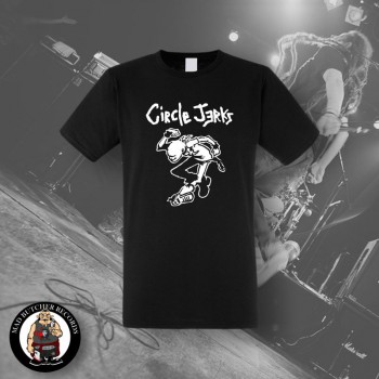 CIRCLE JERKS STOMP T-SHIRT SCHWARZ / 4XL