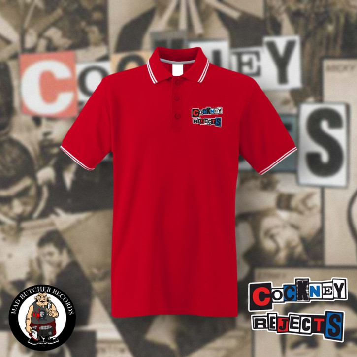 COCKNEY REJECTS POLO M / red