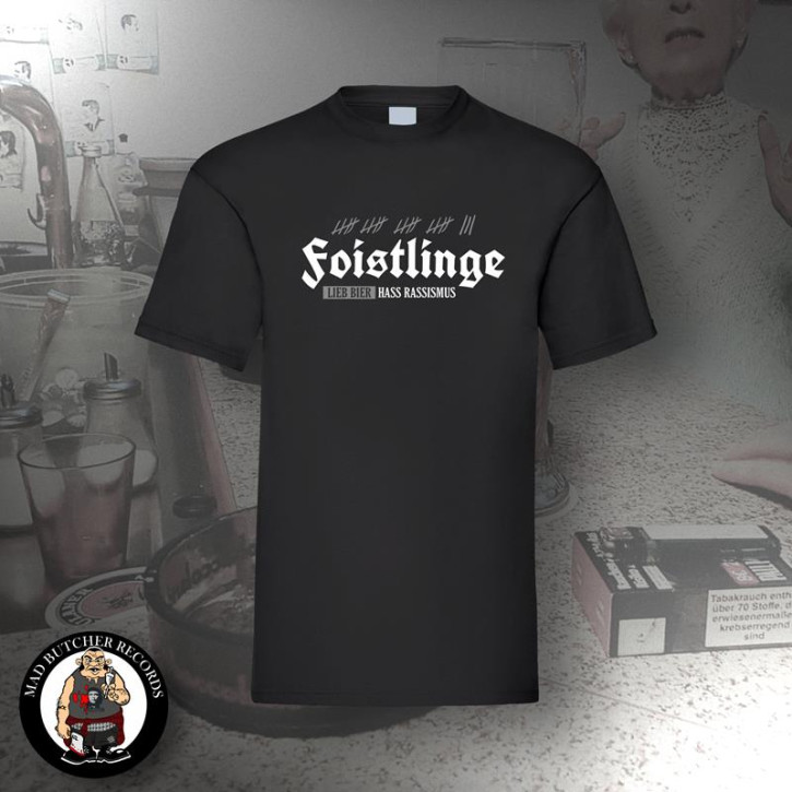 FOISTLINGE LOGO T-SHIRT SCHWARZ / XXL