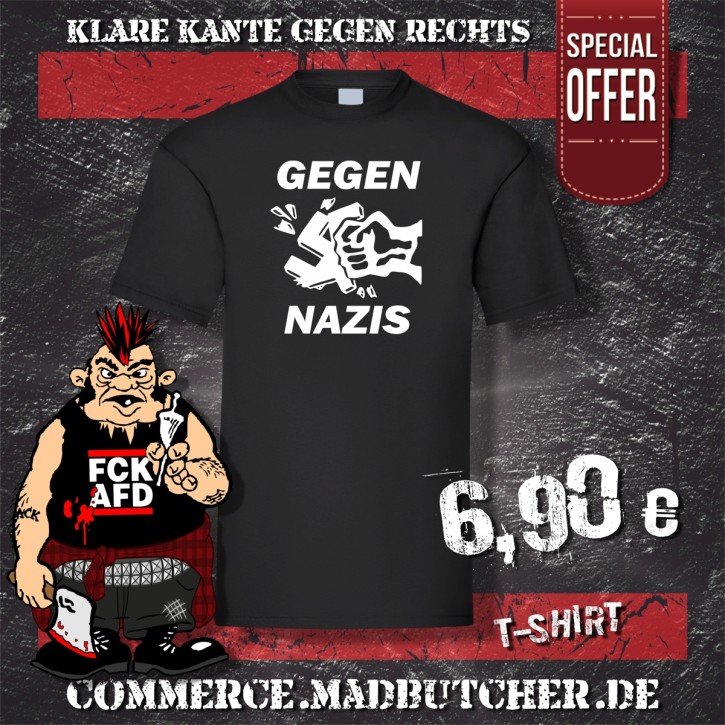GEGEN NAZIS T-SHIRT