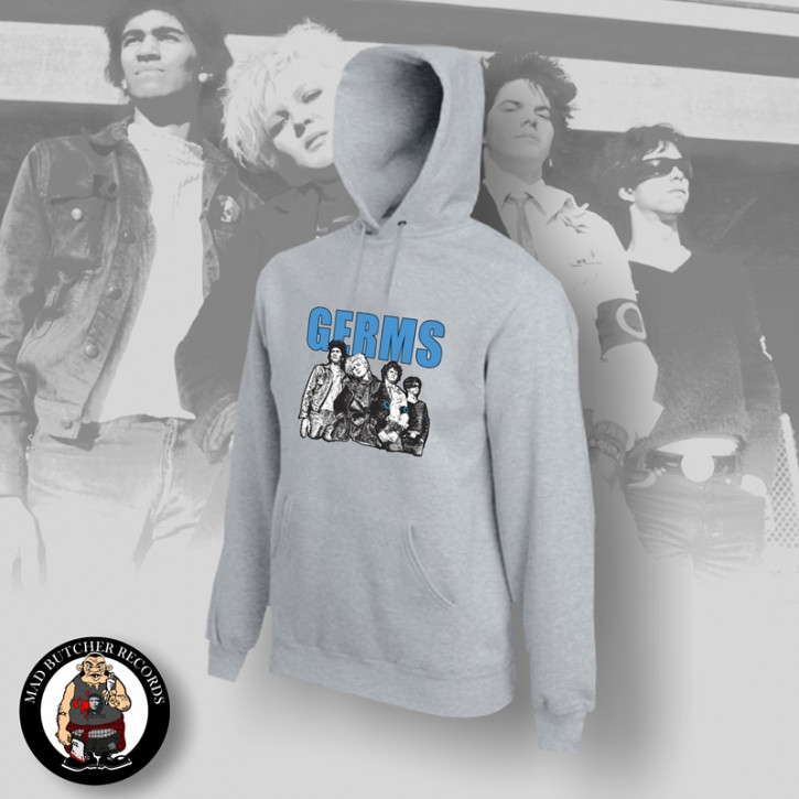 THE GERMS BAND HOOD 3XL / grey