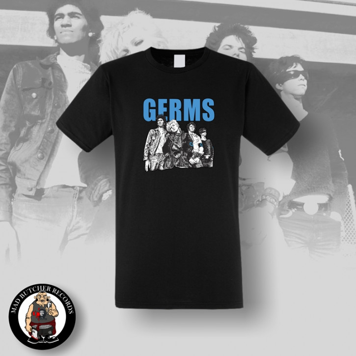 THE GERMS BAND T-SHIRT SCHWARZ / XXL