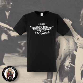 IGGY & THE STOOGES T-SHIRT Black / L