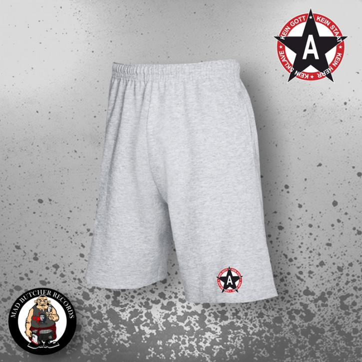 KEIN GOTT KEIN STAAT SHORTS L / grey