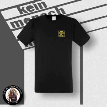 KEIN MENSCH IST ILLEGAL LOGO SMALL T-SHIRT Black / XL