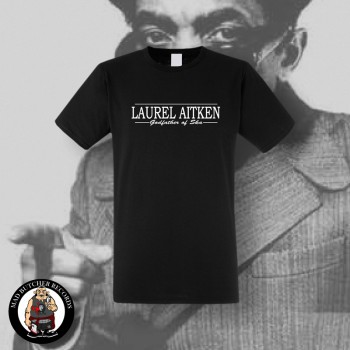 LAUREL AITKEN GODFATHER OF SKA T-SHIRT Black / XXL
