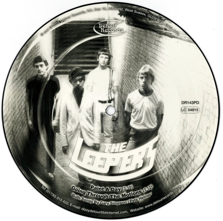 LEEPERS, THE - Paint A Day EP (PICTURE DISC) 7