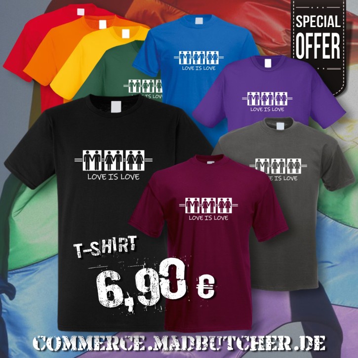 LOVE IS LOVE T-SHIRT