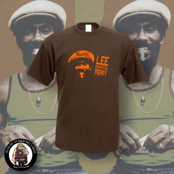 LEE SCRATCH PERRY T-SHIRT L / BRAUN