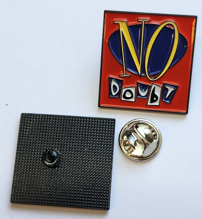 NO DOUBT LOGO PIN