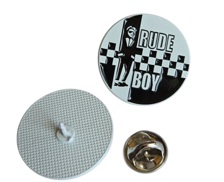 RUDEBOY 2TONE PIN