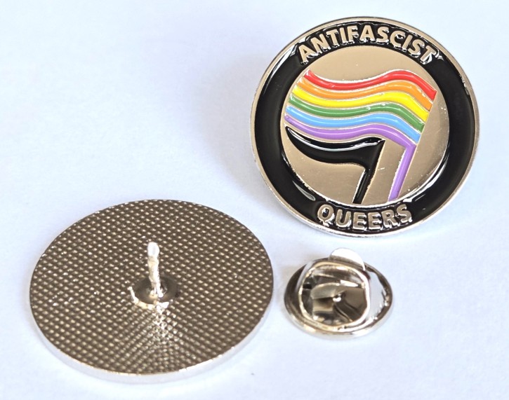 ANTIFASCHISTISCHE AKTION (LSBTIQ) PIN