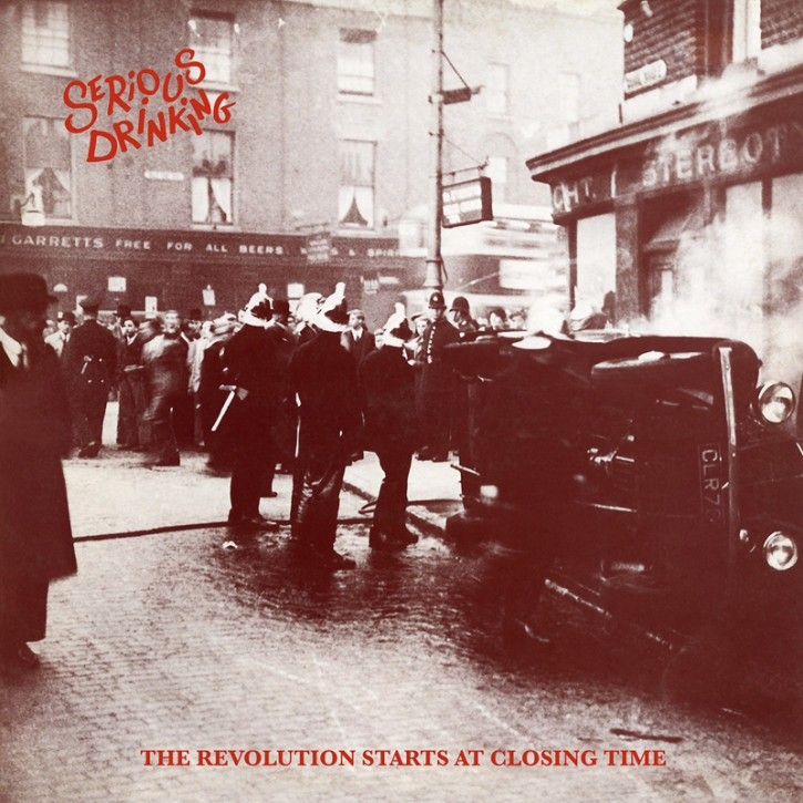 SERIOUS DRINKING THE REVOLUTION STARTS AT CLOSING TIME LP VINYL BLACK