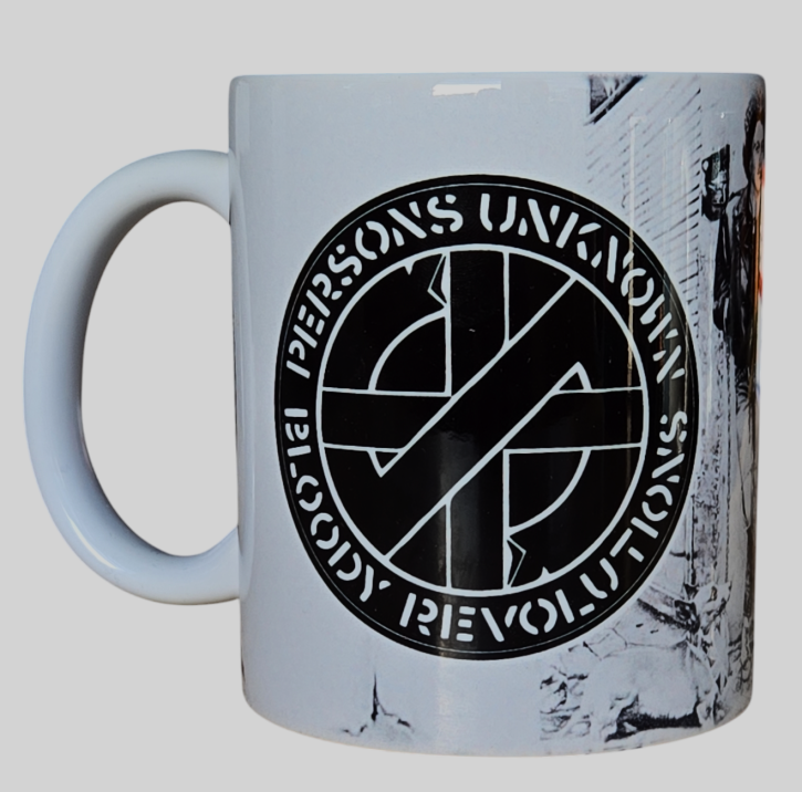 CRASS PERSONS UNKNOWN MUG