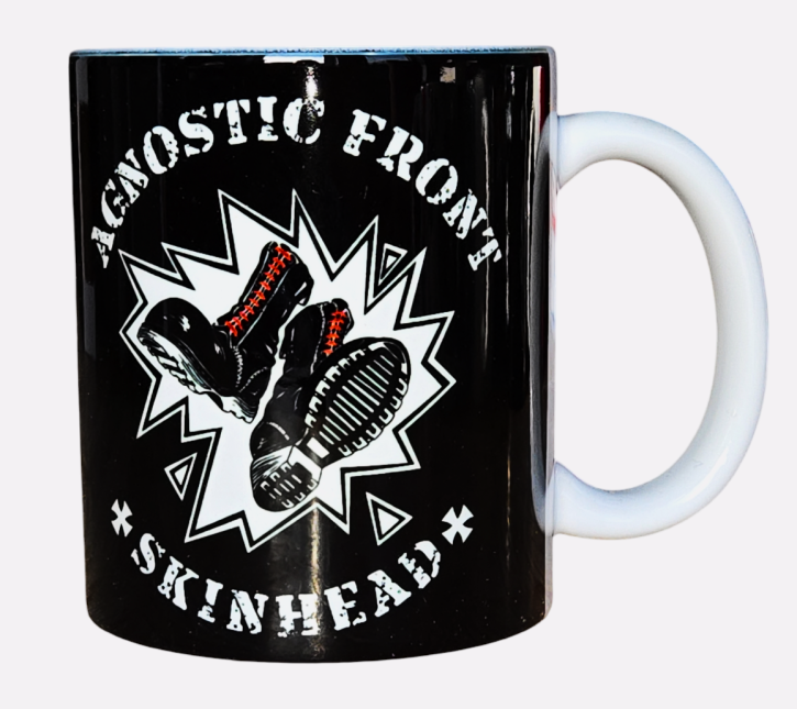 AGNOSTIC FRONT SKINHEAD KAFFEEBECHER