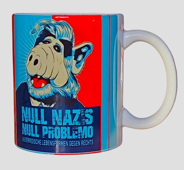 NULL NAZI NULL PROBLEMO KAFFEEBECHER