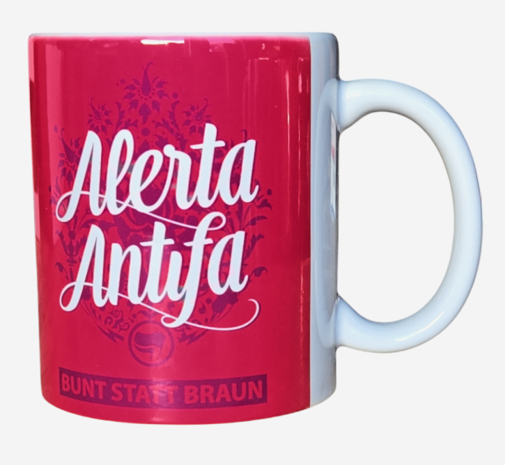 ALERTA ANTIFA KAFFEEBECHER