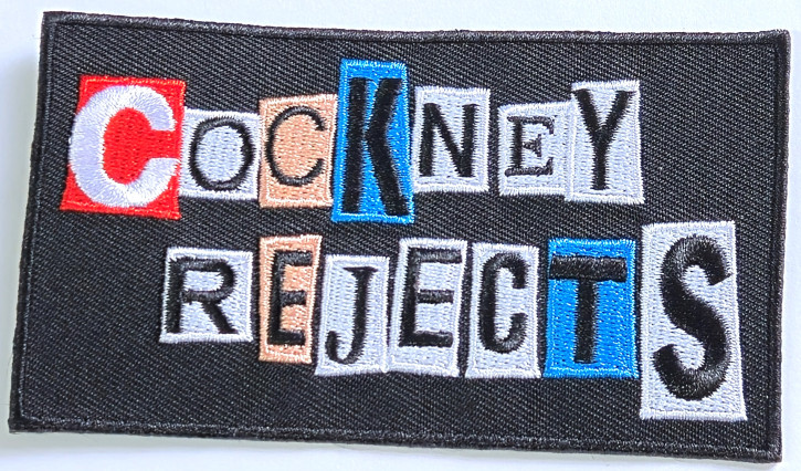 COCKNEY REJECTS LOGO PATCH