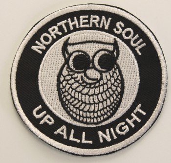 NORTHERN SOUL UP ALL NIGHT (NIGHT OWL) PATCH