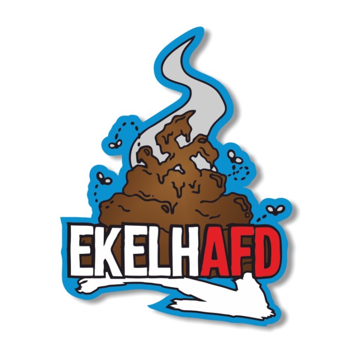EKELHAFD PVC AUFKLEBER