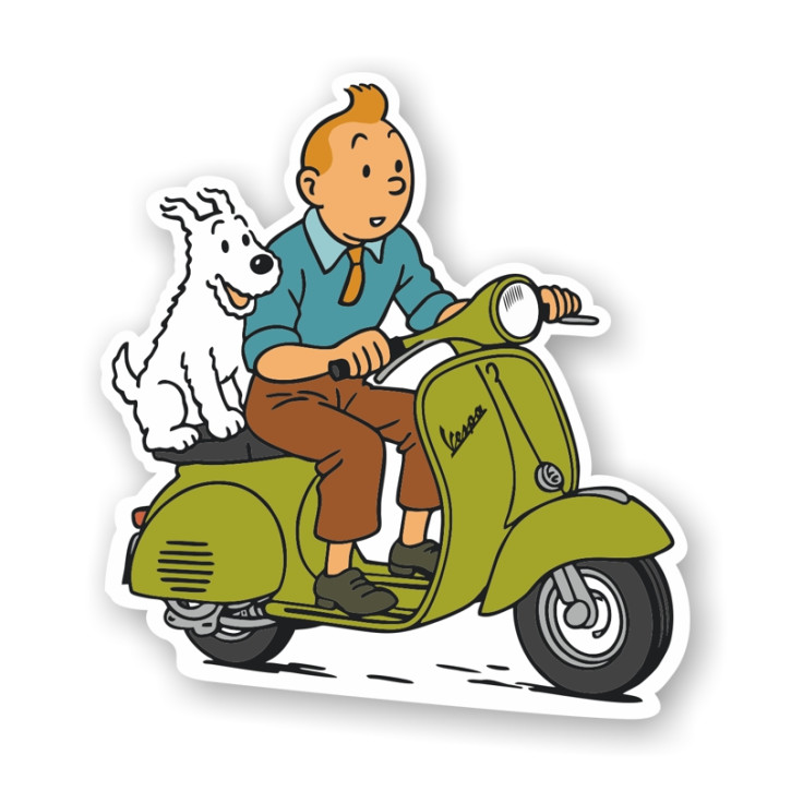 TIM & STRUPPI PVC AUFKLEBER
