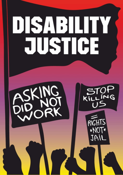 DISABILITY JUSTICE STICKER (10 units)