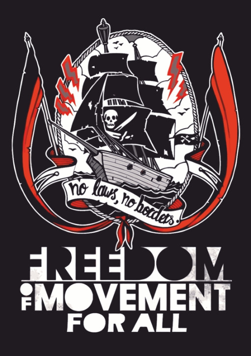 FREEDOM OF MOVEMENT FOR ALL STICKER (10 units)