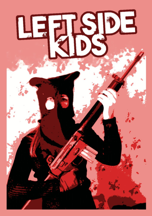 LEFT SIDE KIDS AUFKLEBER (10 Stück)