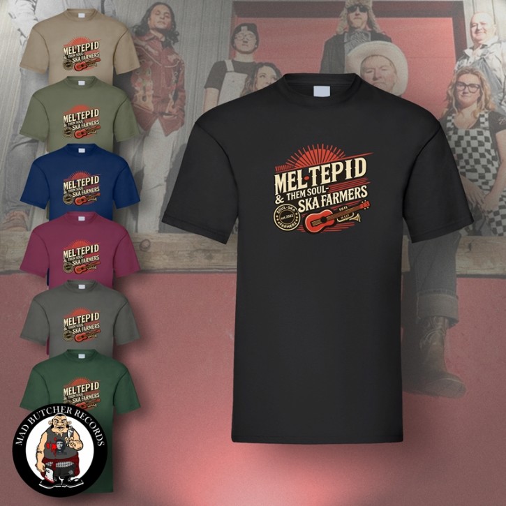 MEL TEPID & THEM SOUL SKA FARMERS T-SHIRT