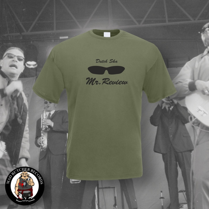 MR.REVIEW DUTCH SKA T-SHIRT XL / OLIVE