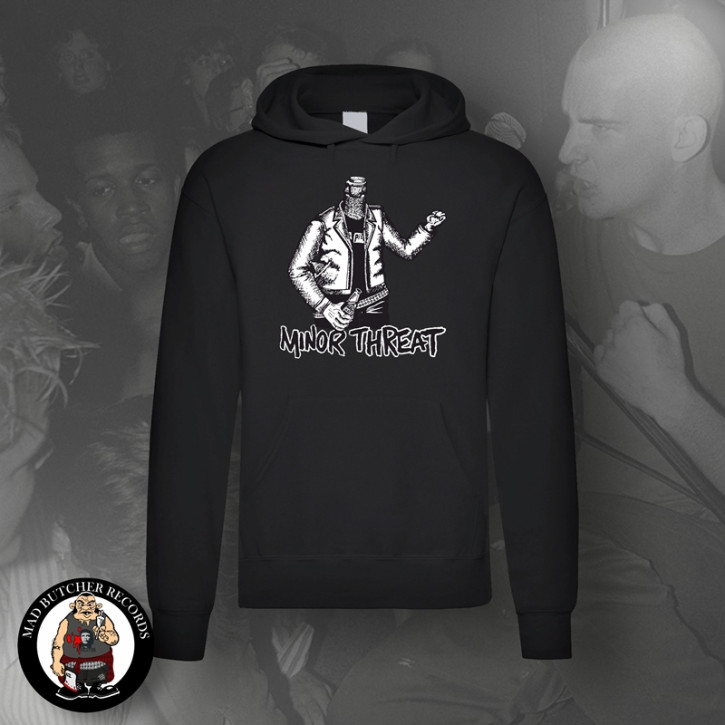 MINOR THREAT BOTTLE HOOD Black / S