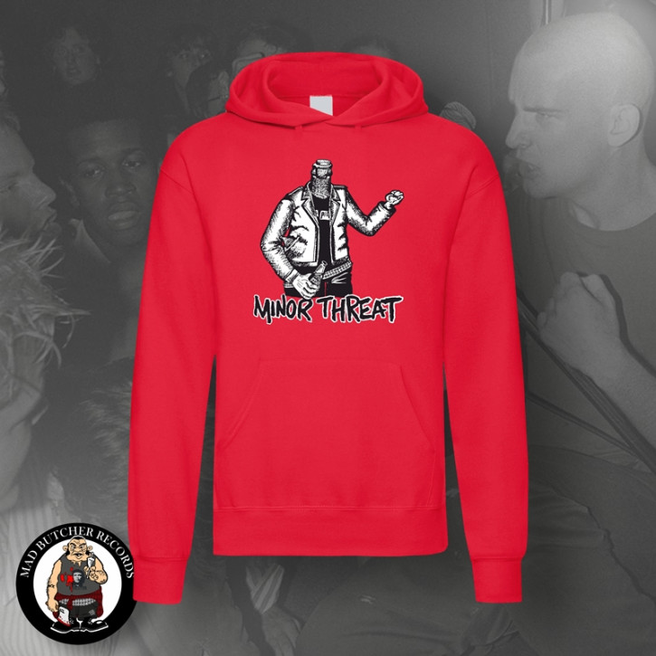 MINOR THREAT BOTTLE HOOD L / red