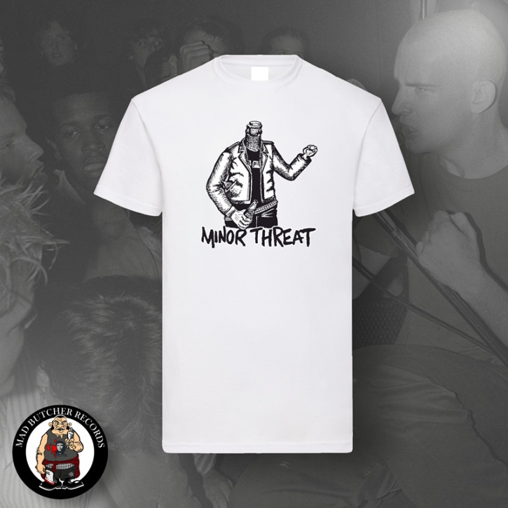 MINOR THREAT BOTTLE T-SHIRT 3XL / WEISS