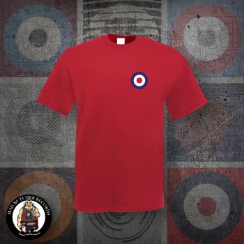 MOD TARGET SMALL T-SHIRT S / red