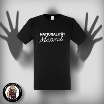 NATIONALITÄT MENSCH T-SHIRT Black / XL
