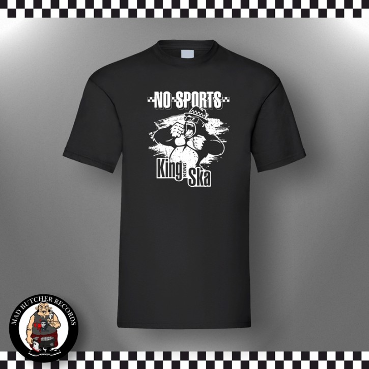 NO SPORTS KING SKA T-SHIRT SCHWARZ / 5XL
