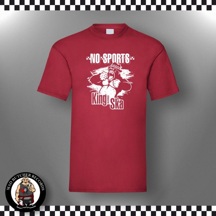 NO SPORTS KING SKA T-SHIRT ROT / 5XL