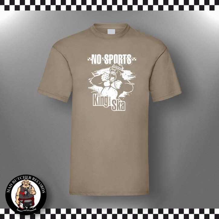 NO SPORTS KING SKA T-SHIRT M / BEIGE