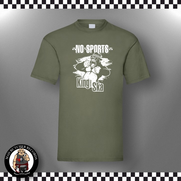 NO SPORTS KING SKA T-SHIRT 3XL / OLIVE