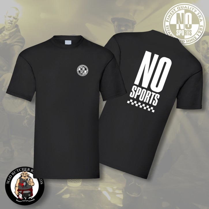 NO SPORTS FINEST QUALITY SKA T-SHIRT SCHWARZ / 5XL