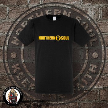 NORTHERN SOUL STRIPE T-SHIRT SCHWARZ / 4XL