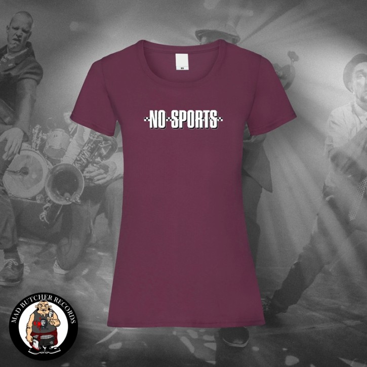 NO SPORTS GIRLIE S / BORDEAUX RED