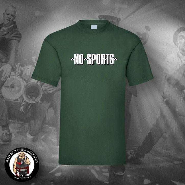 NO SPORTS CLASSIC T-SHIRT XXL / BOTTLEGREEN